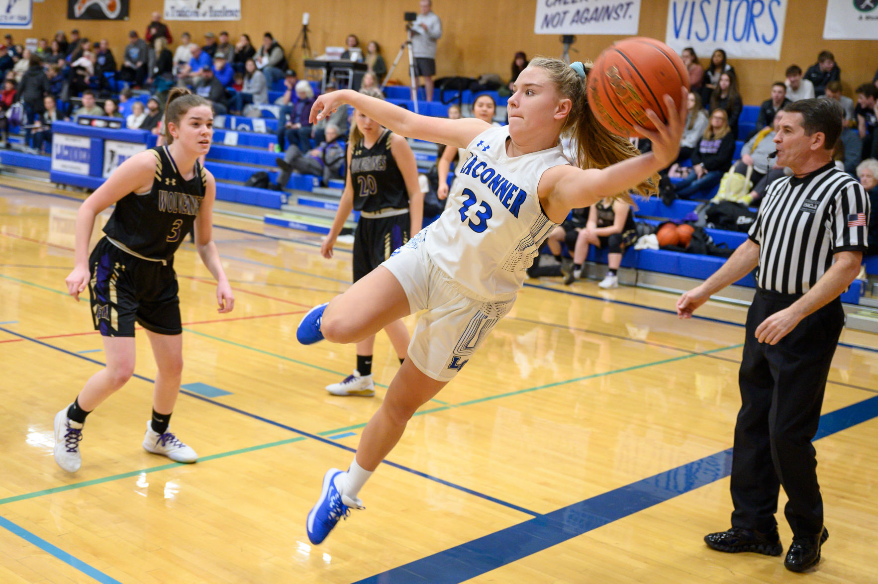 Justine Benson profile - La Conner girls basketball